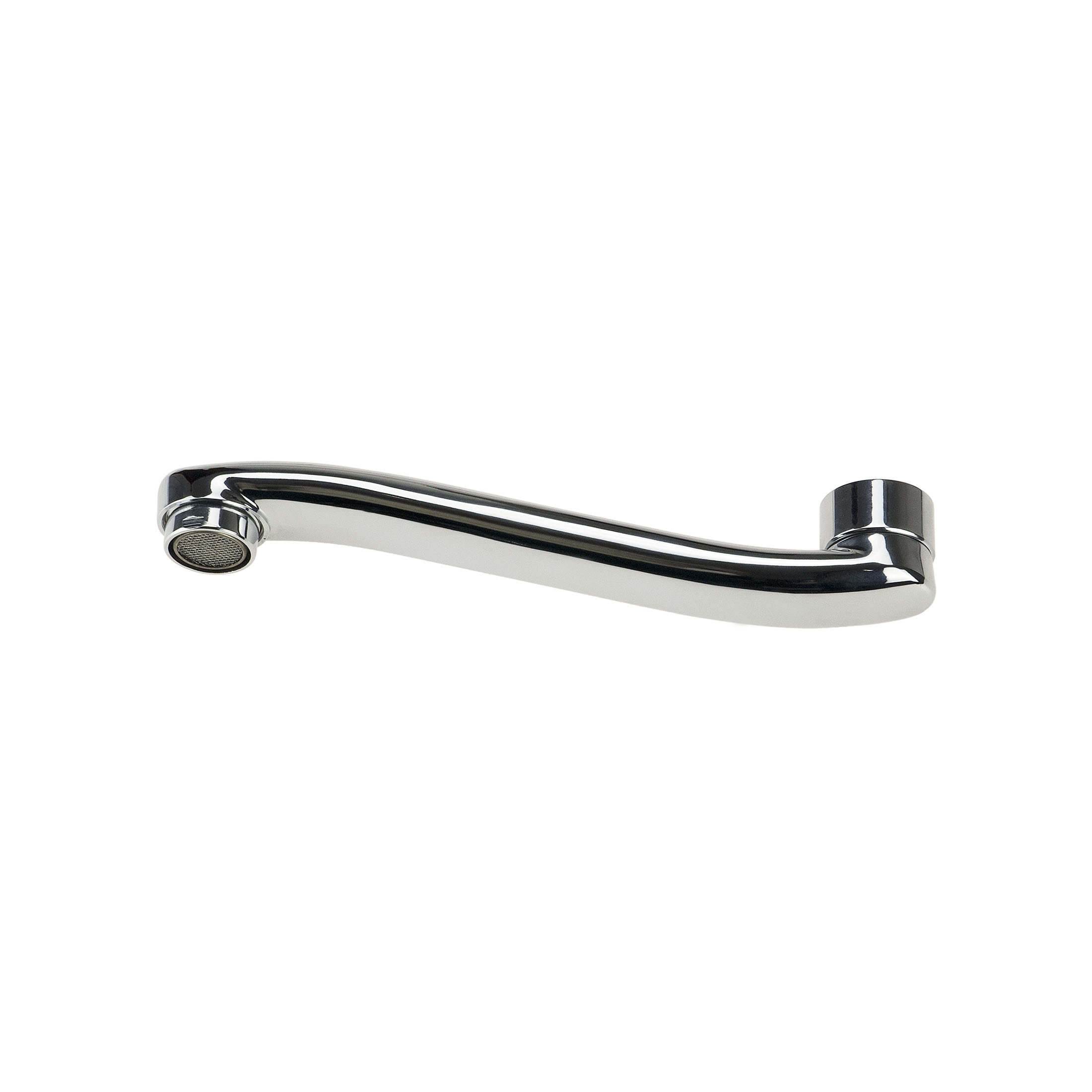 Spout , for washbasin taps