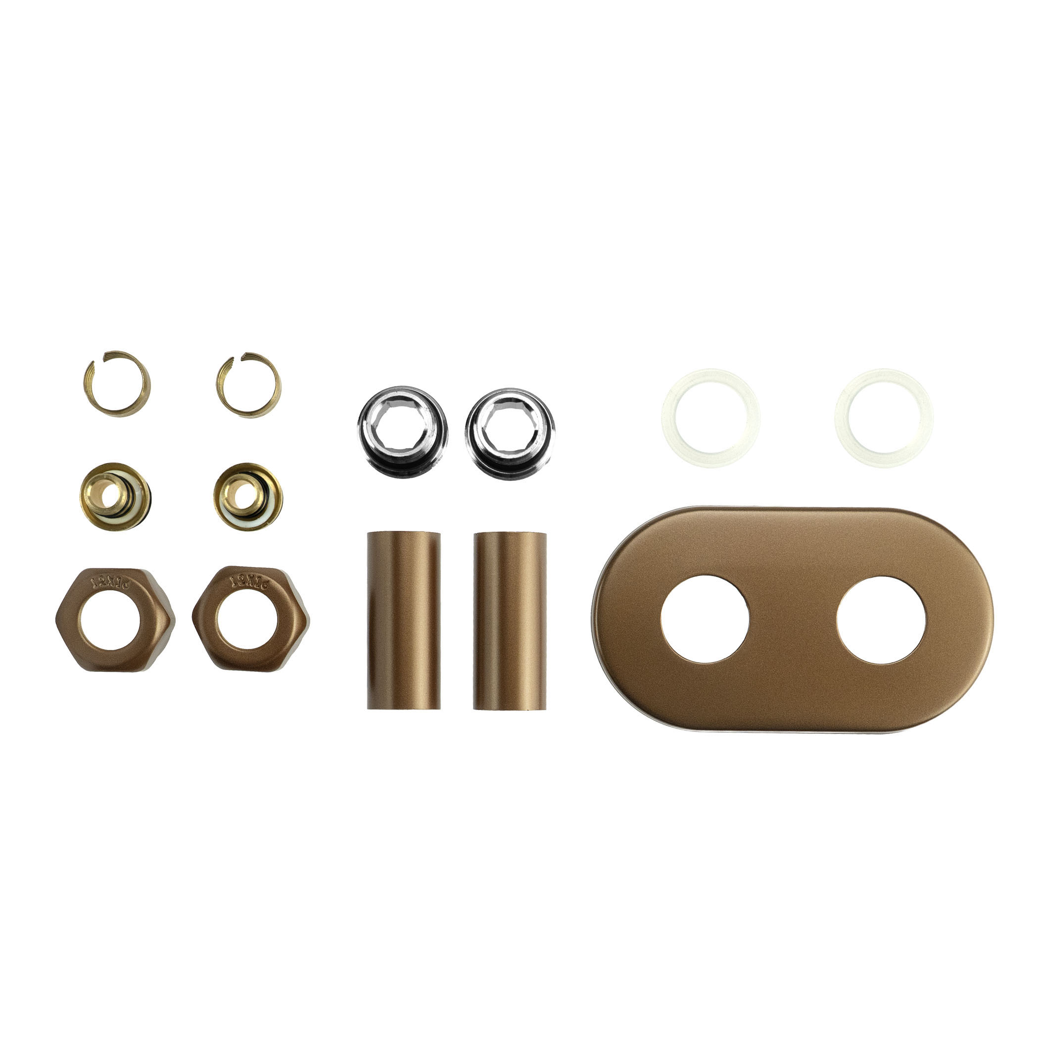 Mounting kit, thermostat