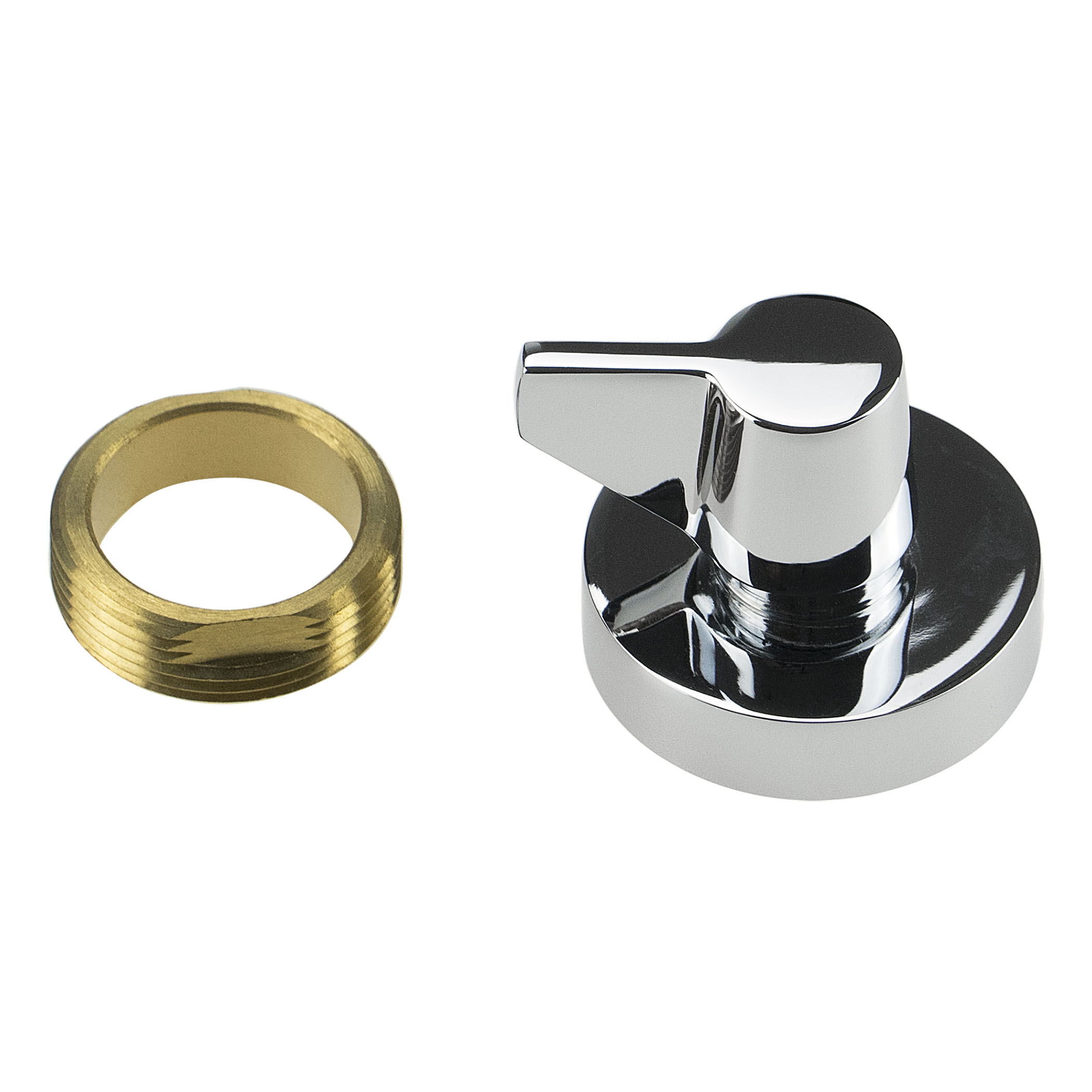 Knob, of the diverter