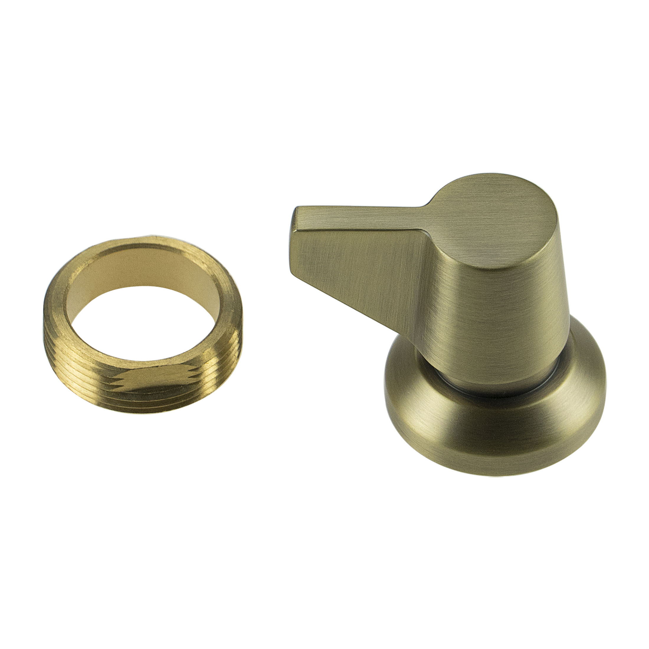 Knob, of the diverter, with cover plate