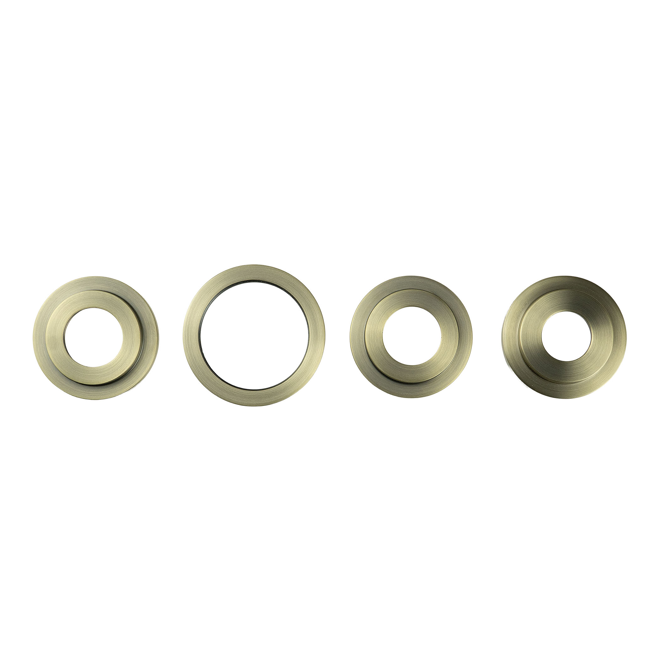 wall plate, for bathtub mixers - 4 pcs
