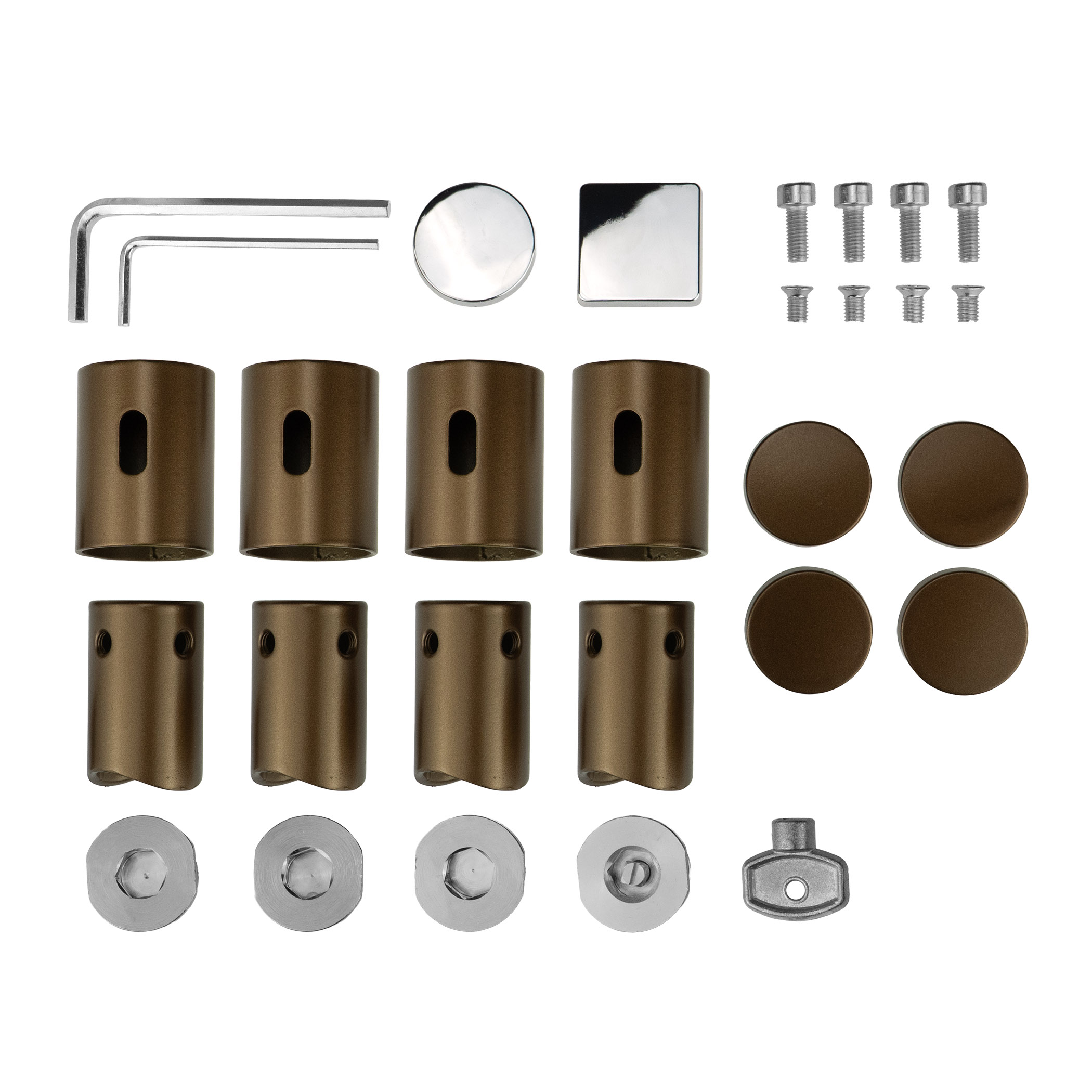 Mounting kit, for bathroom heater