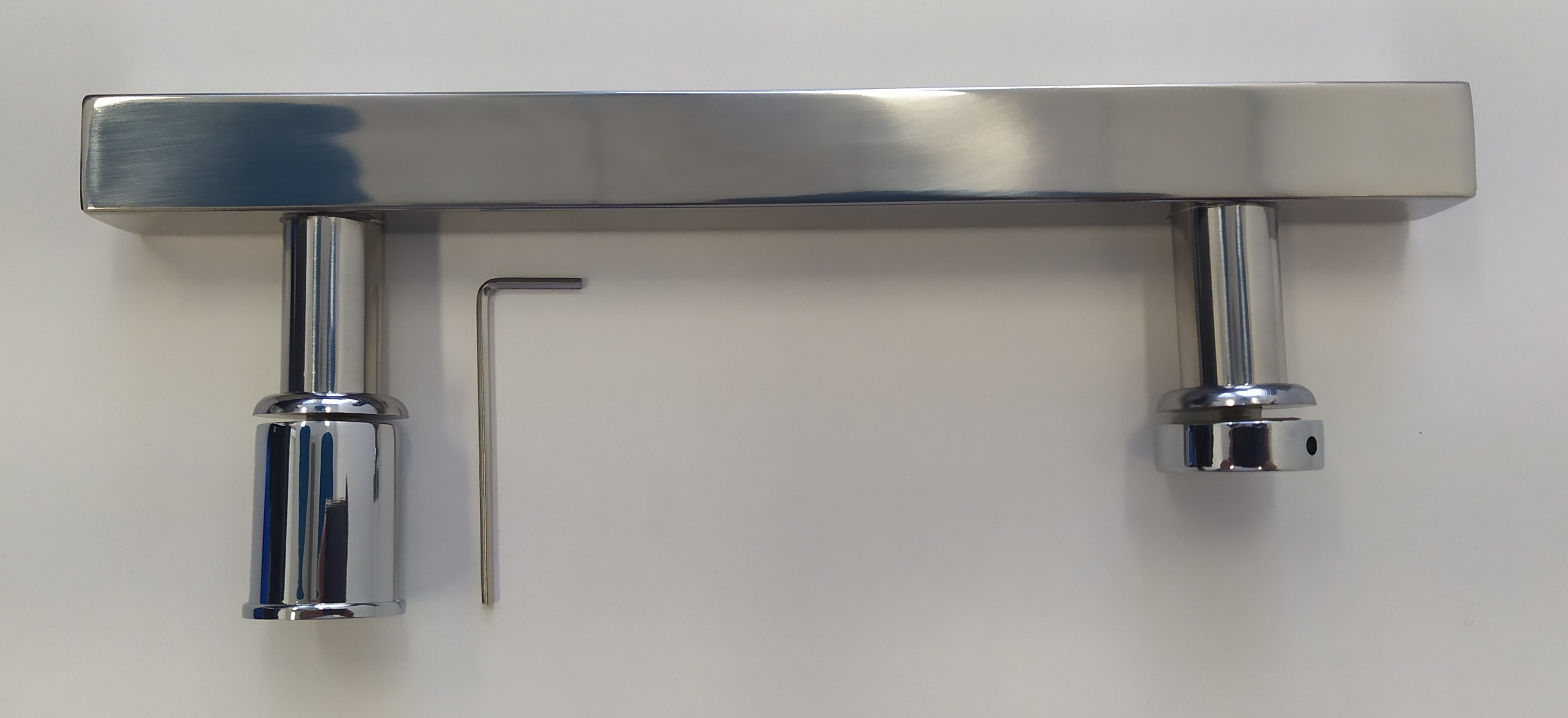 Shower door handle