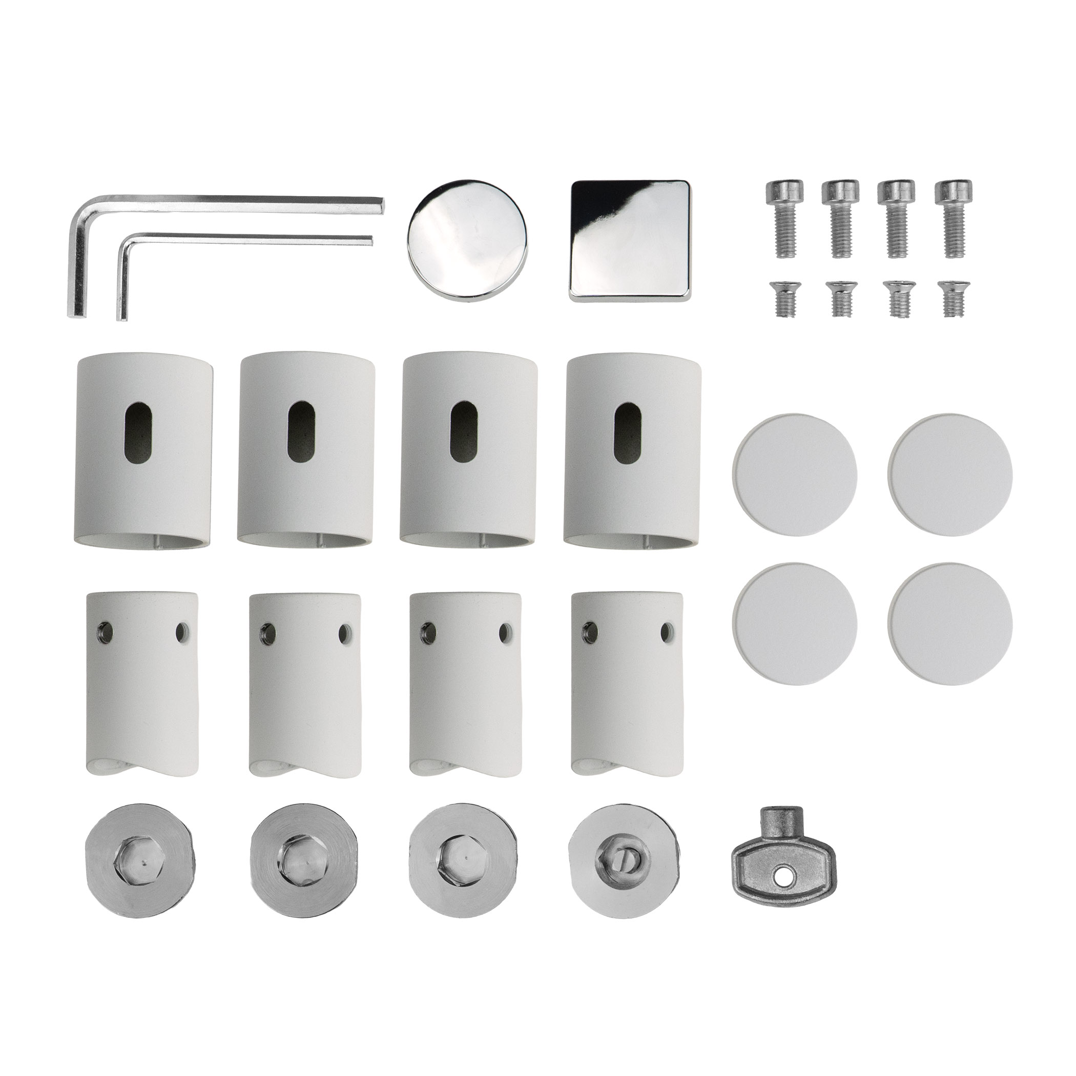 Mounting kit, for bathroom heater