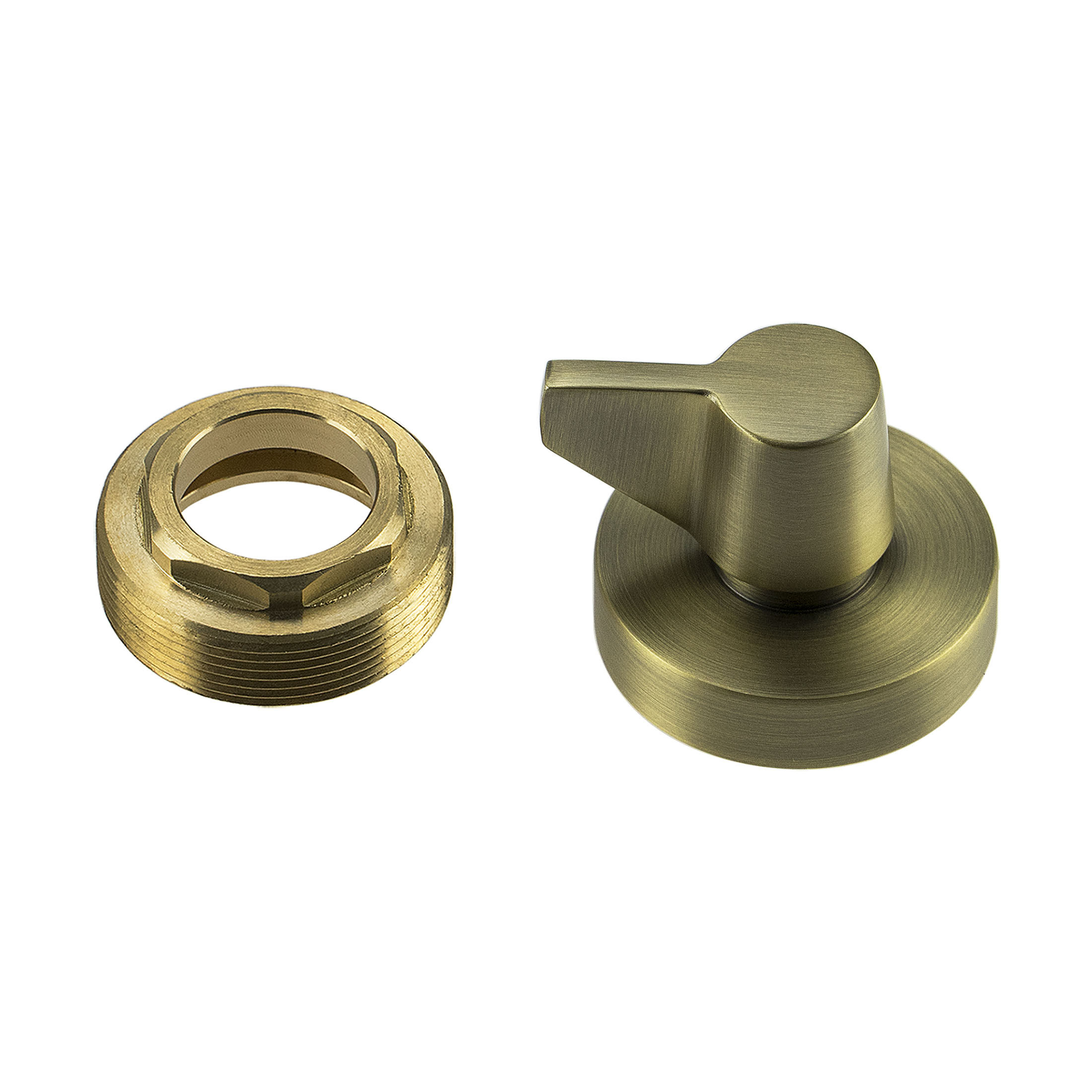 Knob, of the diverter