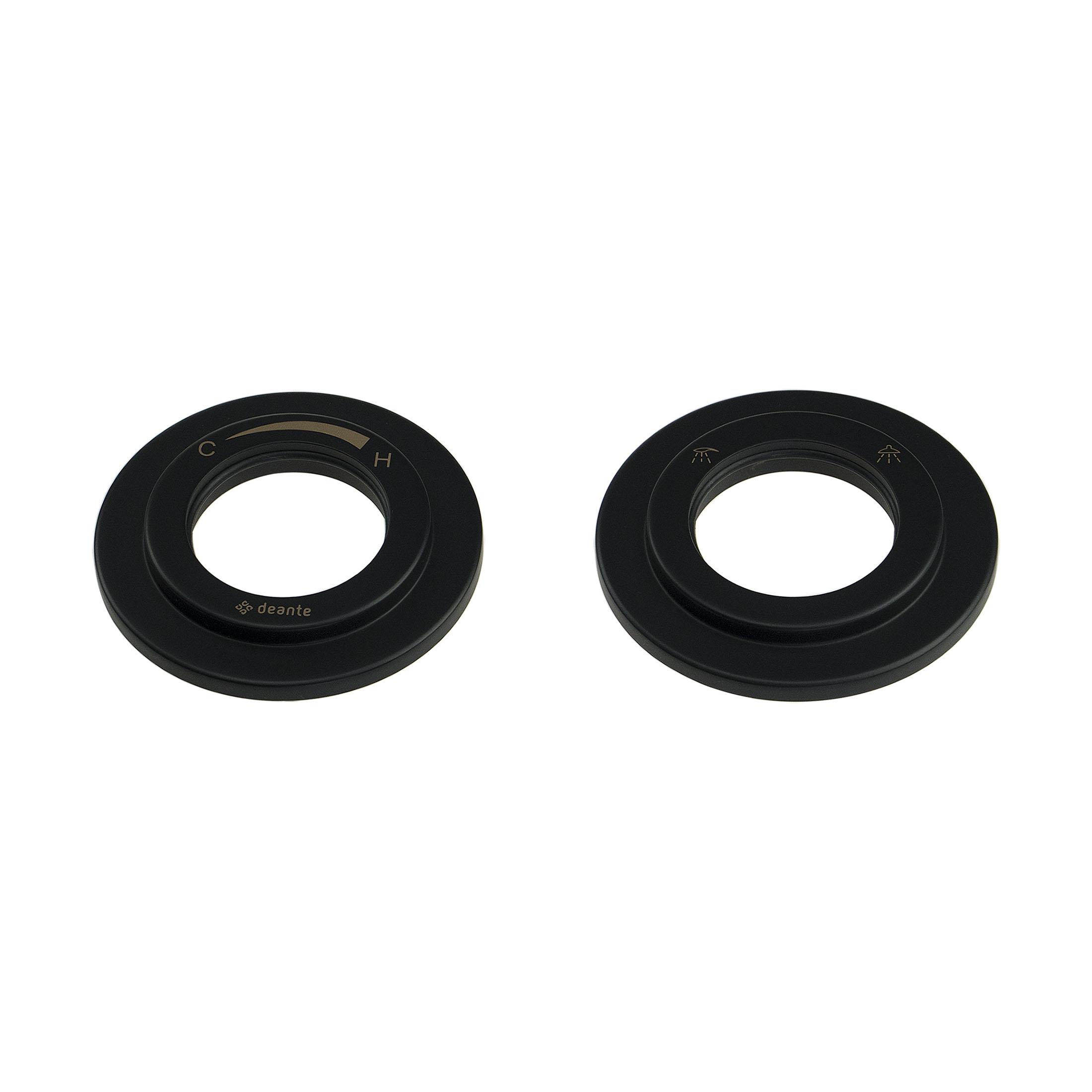 wall plate, for concealed taps - 2 pcs