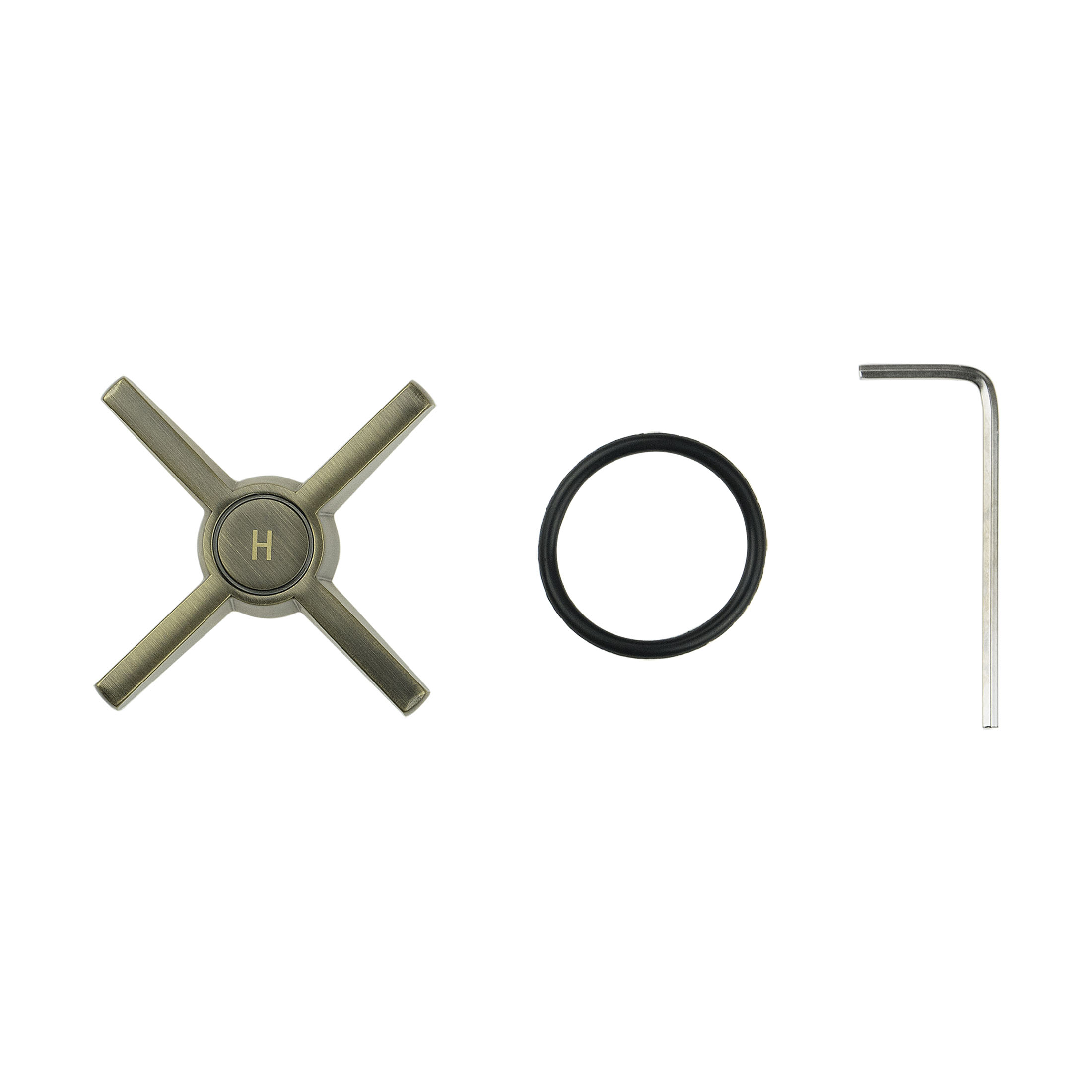 Knob, opening cartridge - warm water