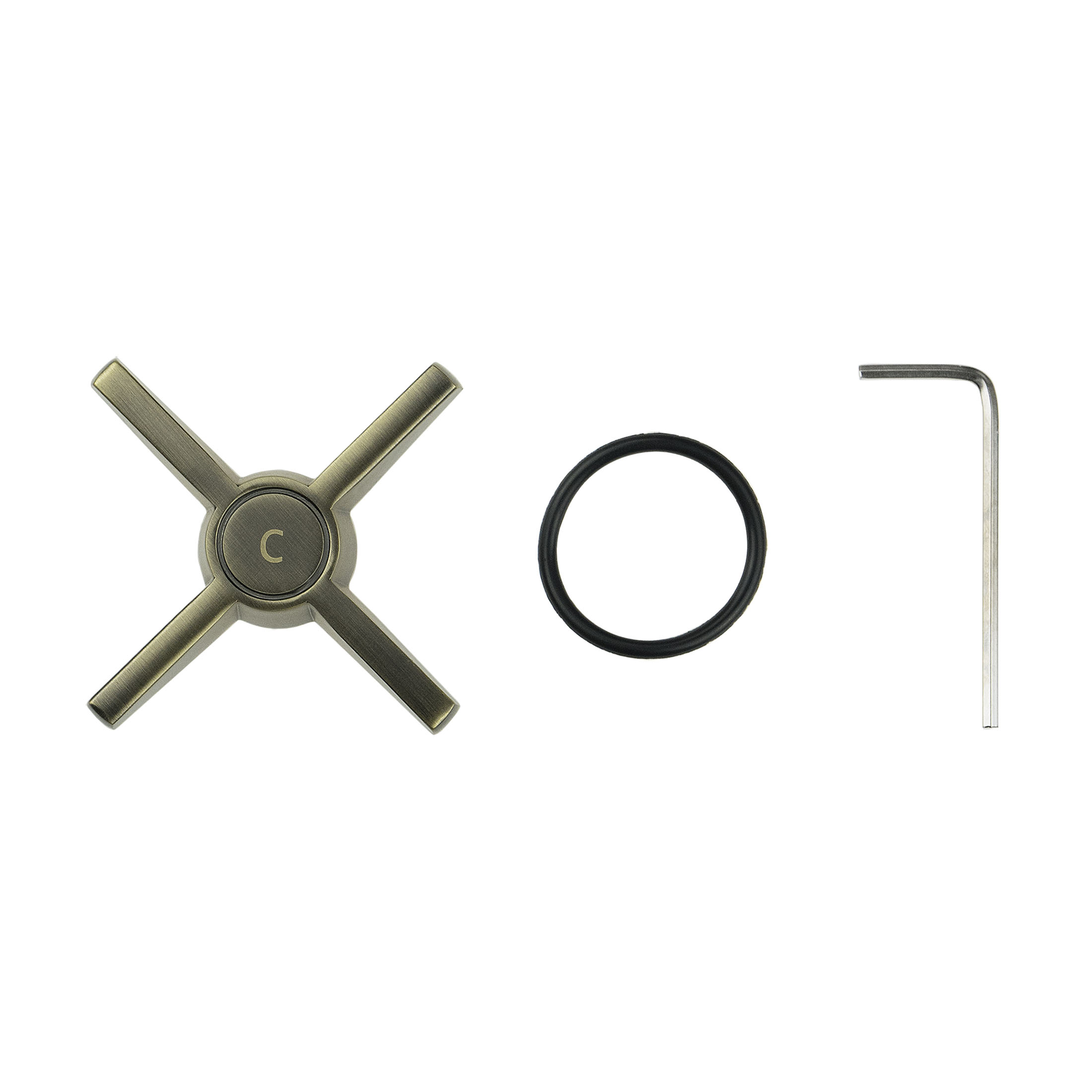 Knob, opening cartridge - cold water